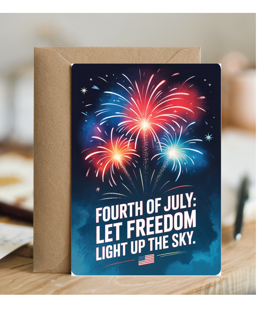 4th July let freedom light up the sky