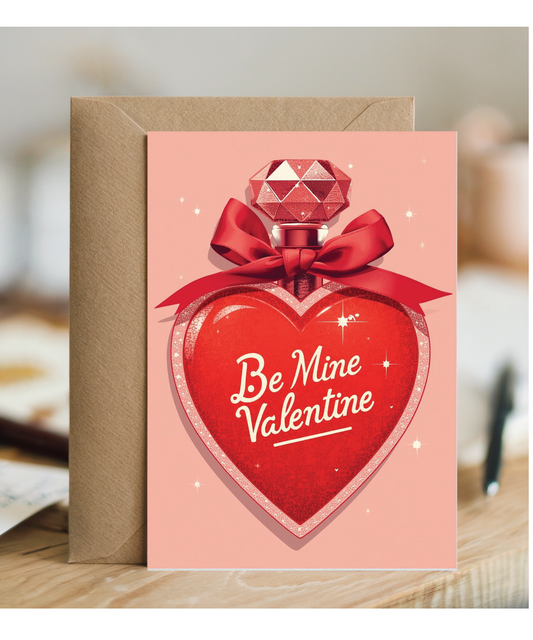 Valentine heart potion be mine
