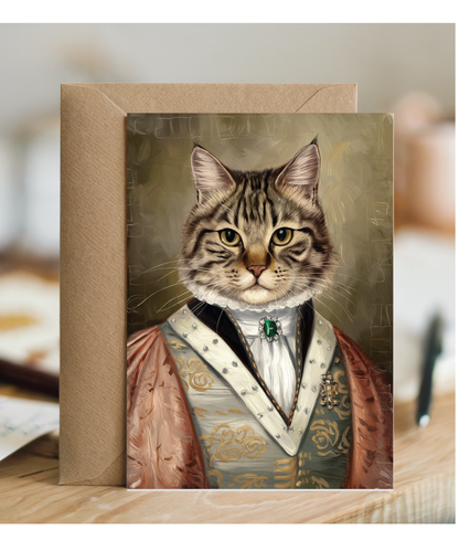 Royal Victorian tabby cat