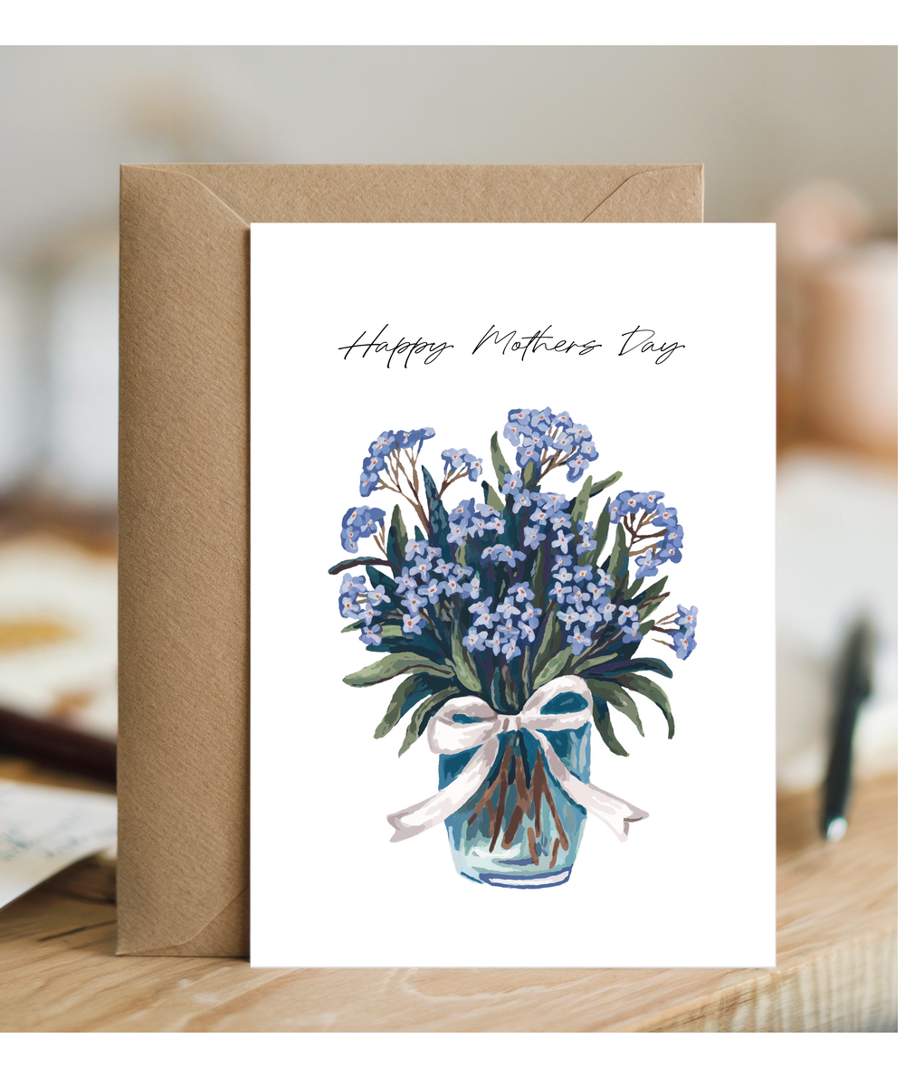 Happy Mothers Day Forget Me Nots
