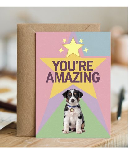 You're Amazing - Puppy with a Star