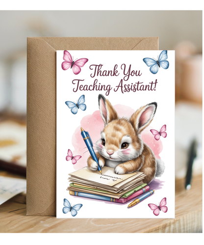 Thank you teacher assistant, rabbit
