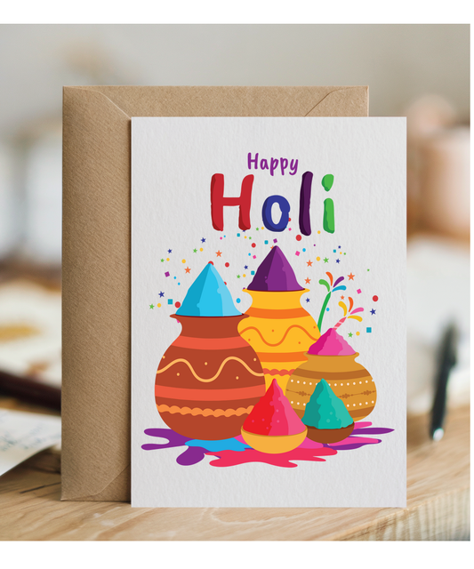 Holi festival powder paint