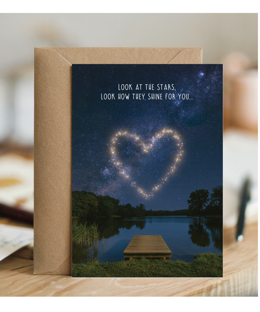 Valentines Look at the stars