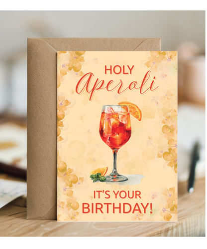 Holy Aperoli It's your Birthday