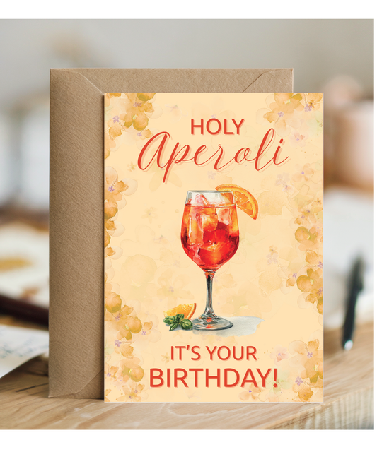 Holy Aperoli It's your Birthday
