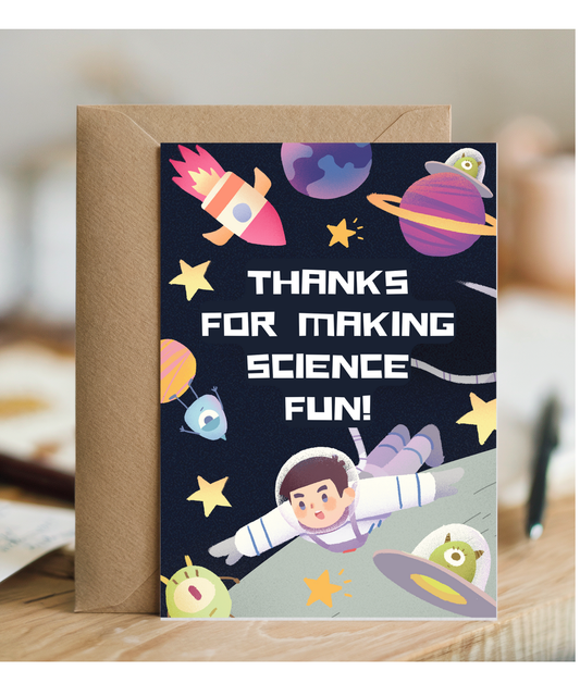 Thanks for making science fun