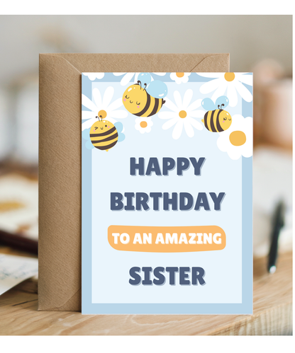 happy birthday to an amazing sister daisy flowers