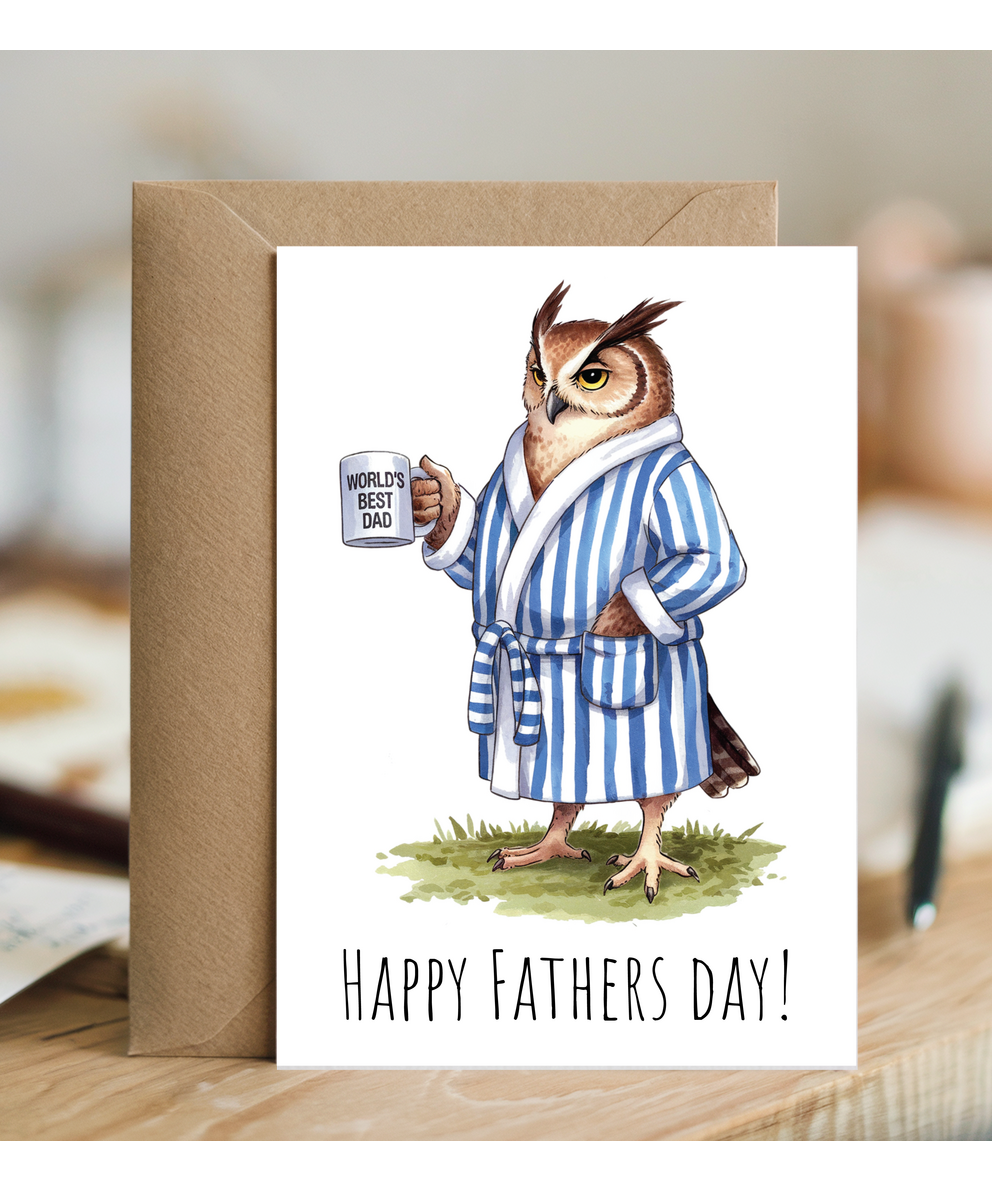 Fathers day owl