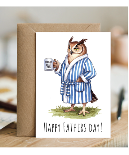 Fathers day owl
