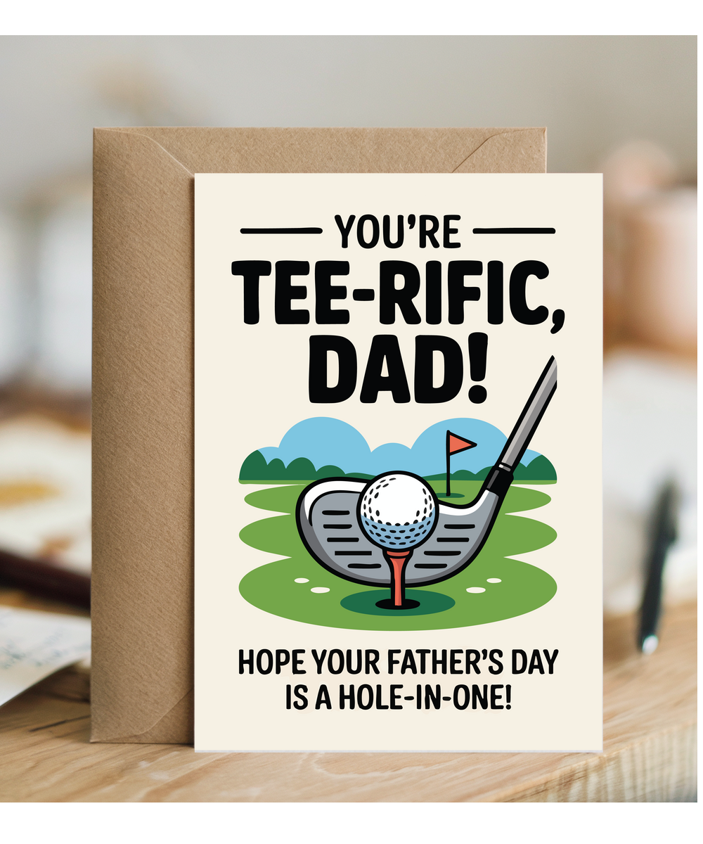 Father's Day you're tea-riffic dad