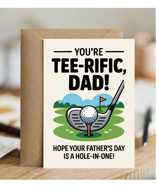 Father's Day you're tea-riffic dad