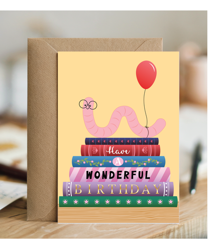 Bookworm have a wonderful birthday
