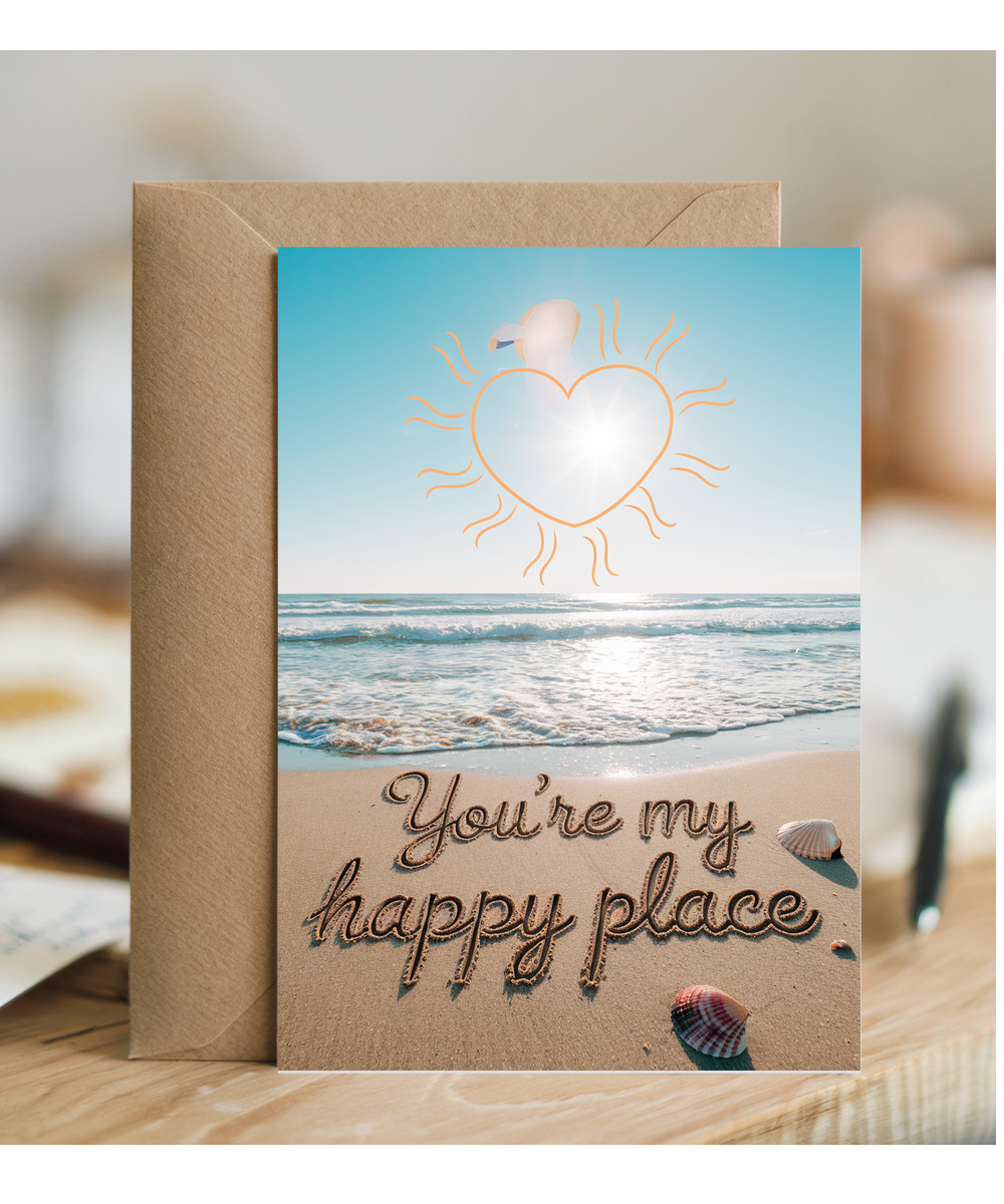 You’re my happy place Greeting Card