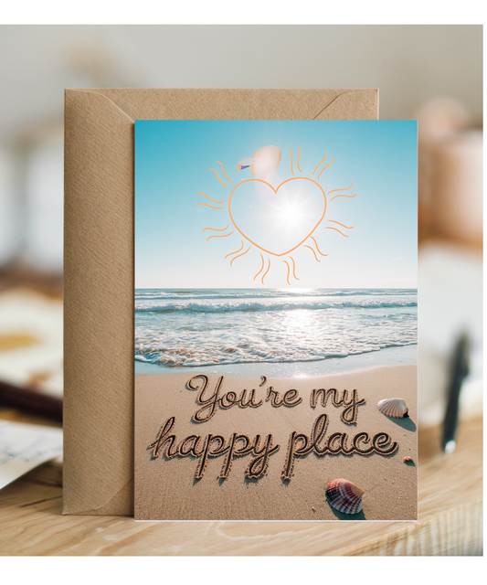 You’re my happy place Greeting Card