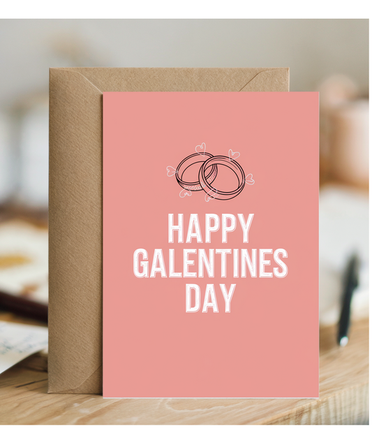 Happy Galentines Day Card Best Friends