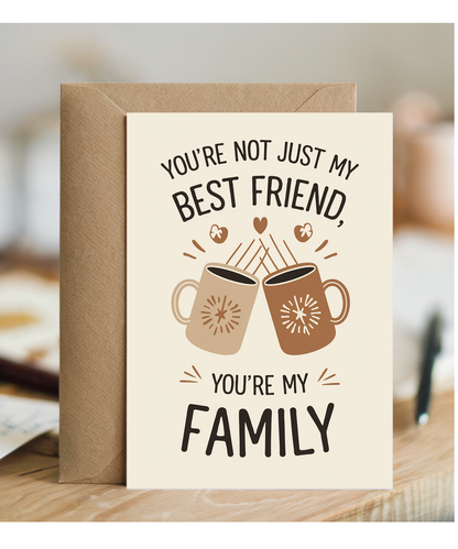 You’re Not Just My Best Friend You’re My Family
