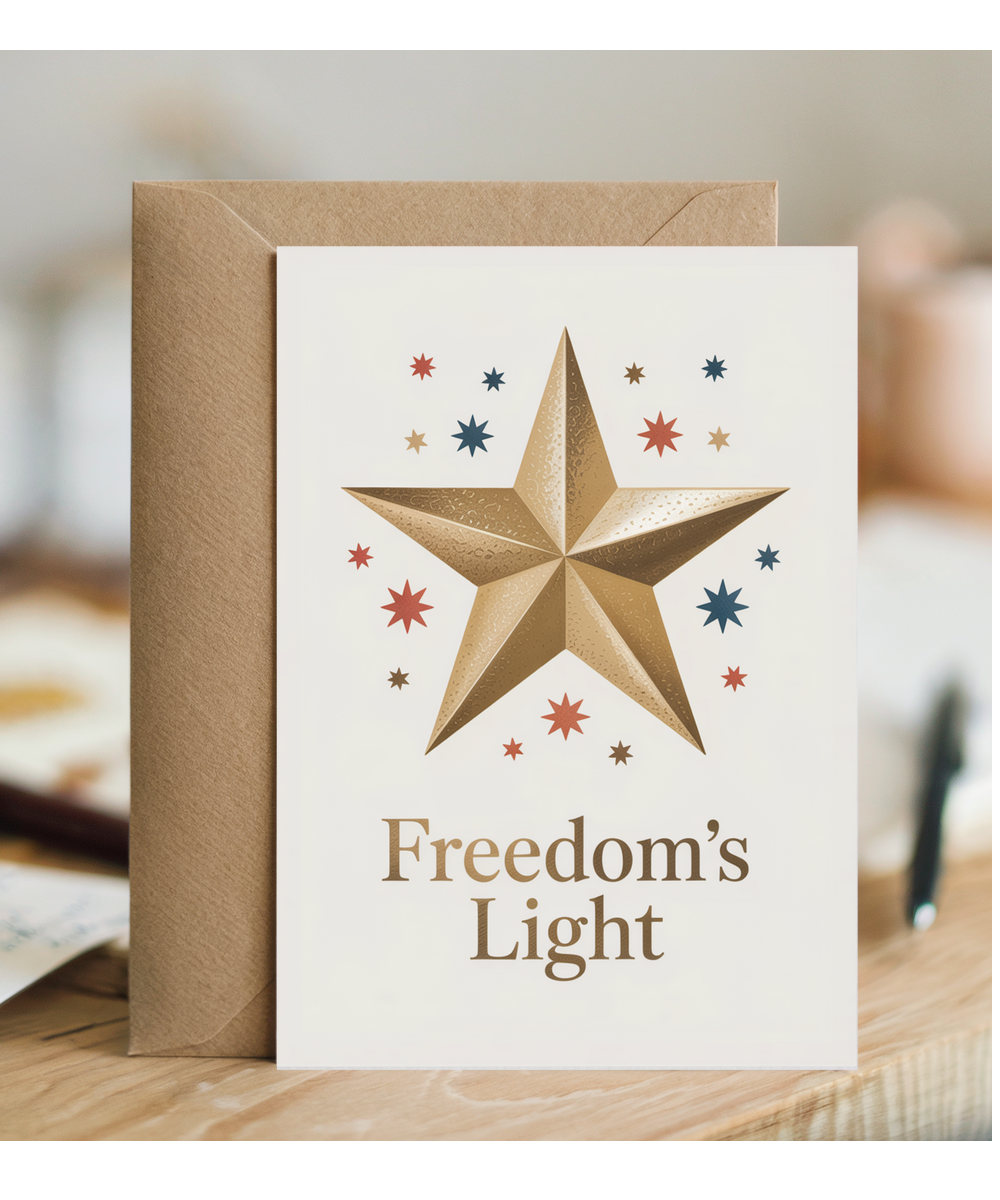 Independance day freedoms light star