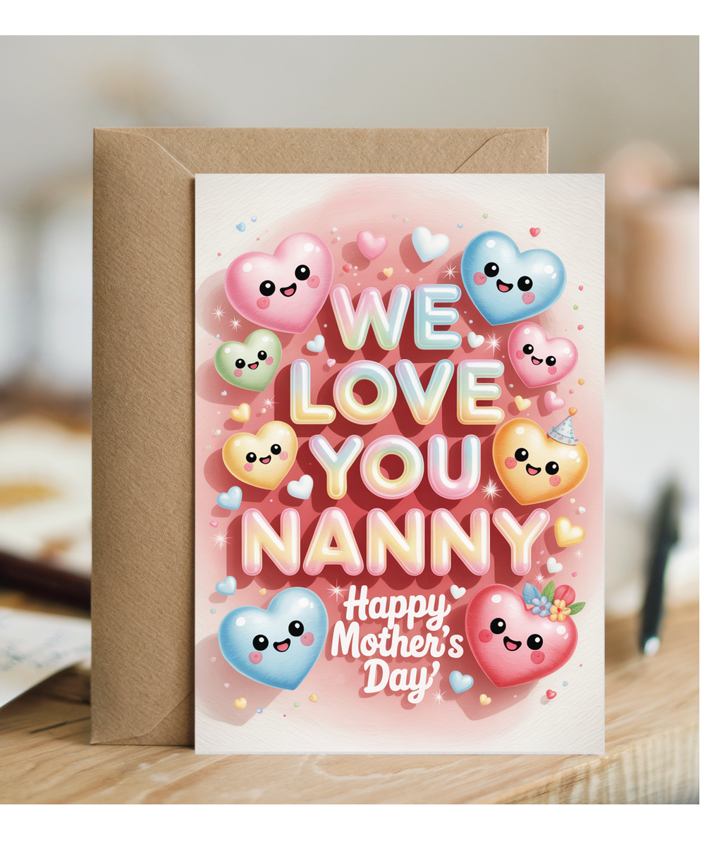 we love you nanny happy mother's day