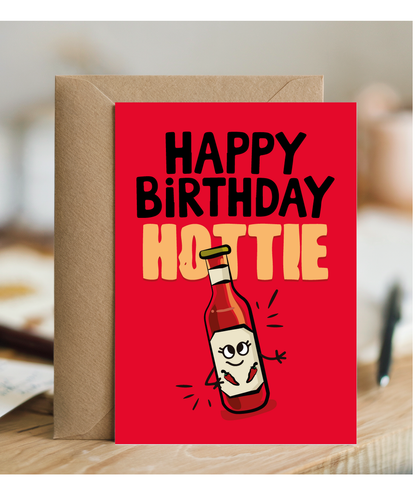 Happy Birthday Card for Hot Girlfriend Boyfriend Wife Husband