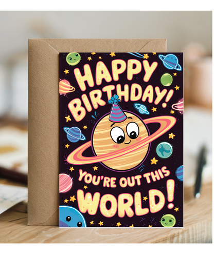 Happy Birthday! You’re Out of This World!