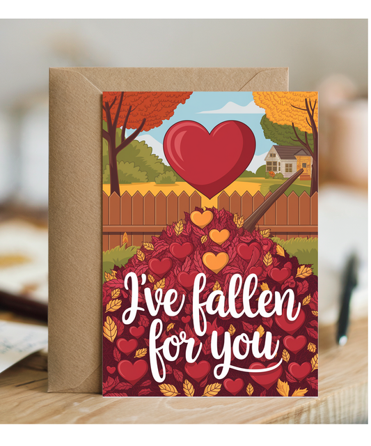 I’ve fallen for you Greeting Card
