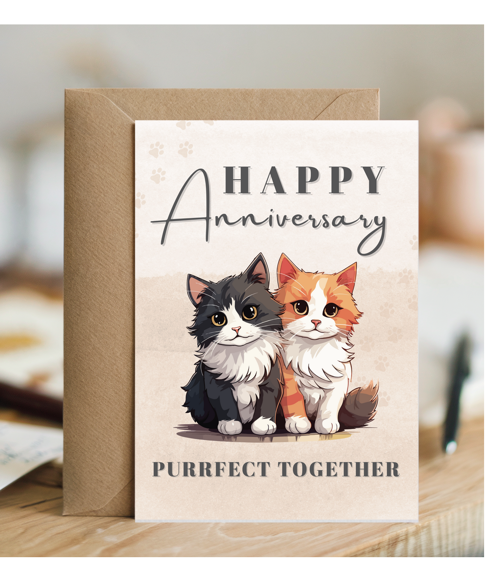 happy anniversary purrfect together