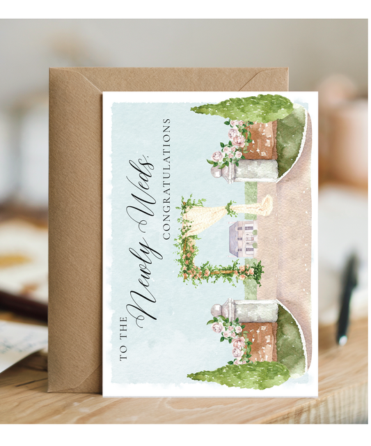 A5 Landscape To the newly weds