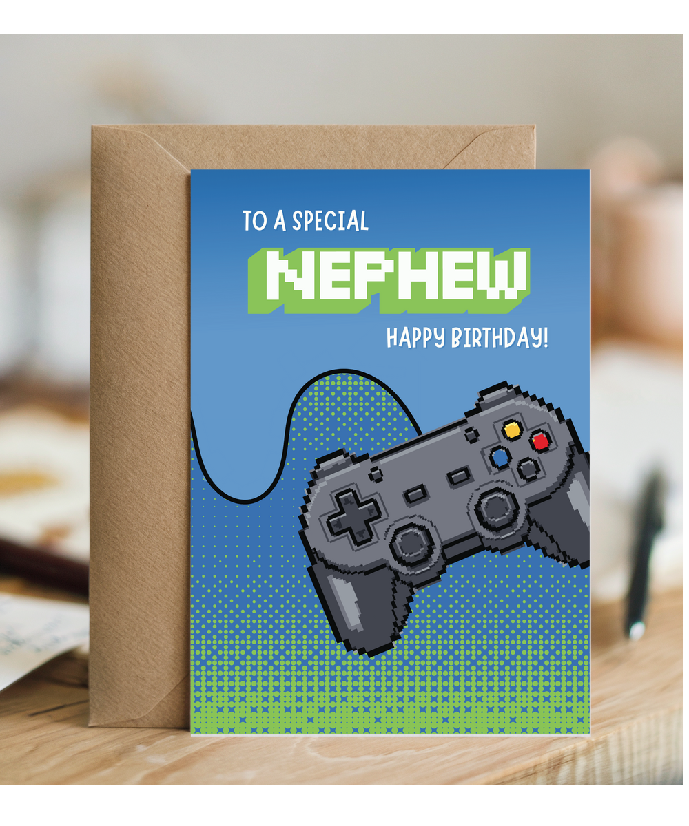 To a Special Nephew, Happy Birthday gaming
