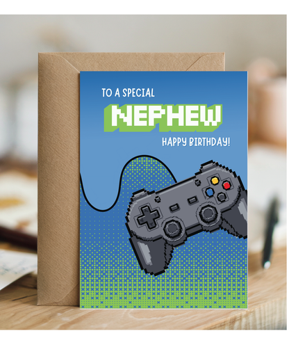 To a Special Nephew, Happy Birthday gaming