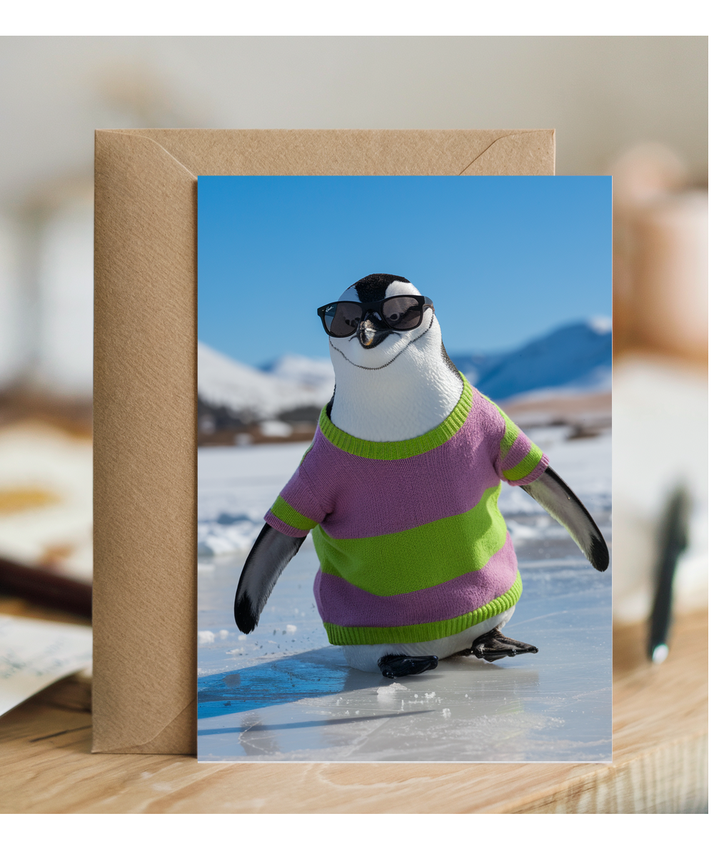 Penguin in Polarized Shades