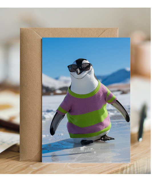 Penguin in Polarized Shades