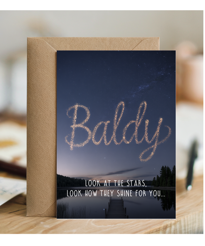 Look at the stars baldy