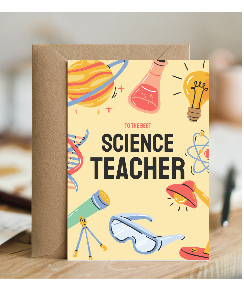 To the best science teacher