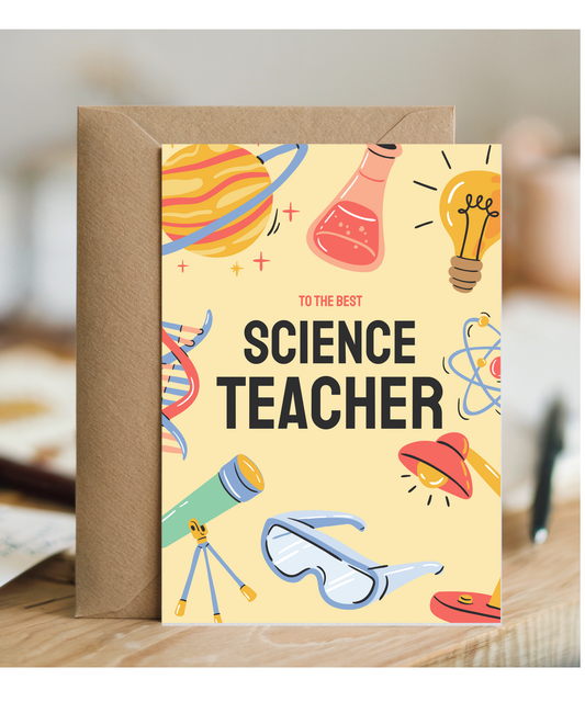 To the best science teacher