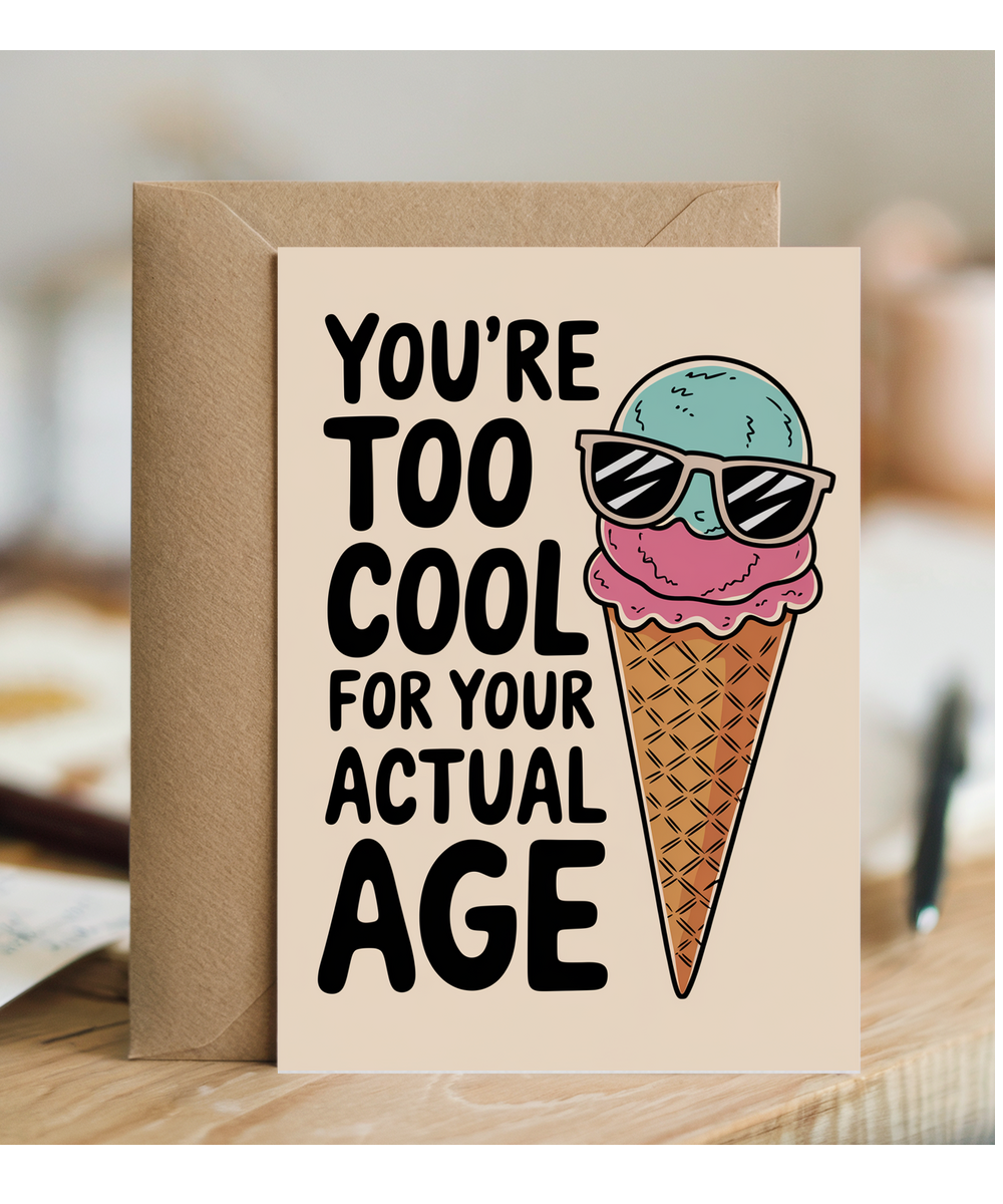 You’re Too Cool for Your Actual Age