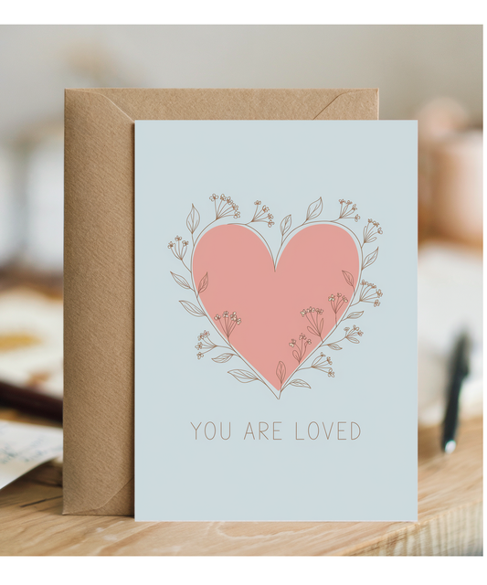 Anniversary Card for husband wife You Are Loved