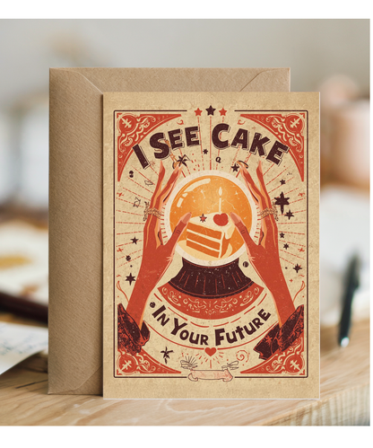 Birthday I see cake in your future