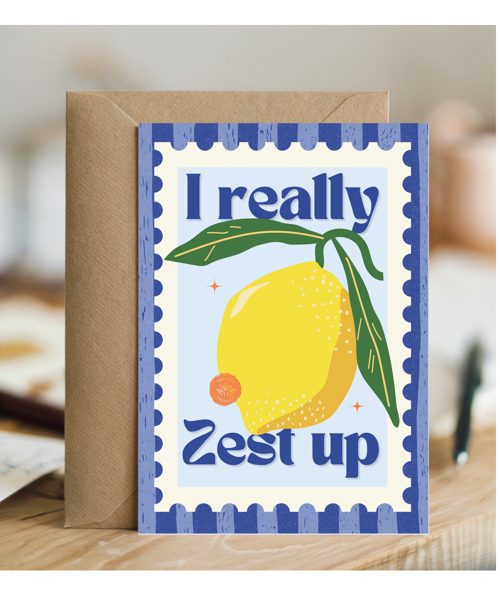 I really zest up