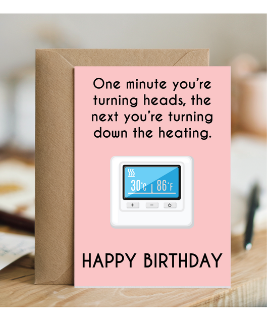 One minute your turning heads