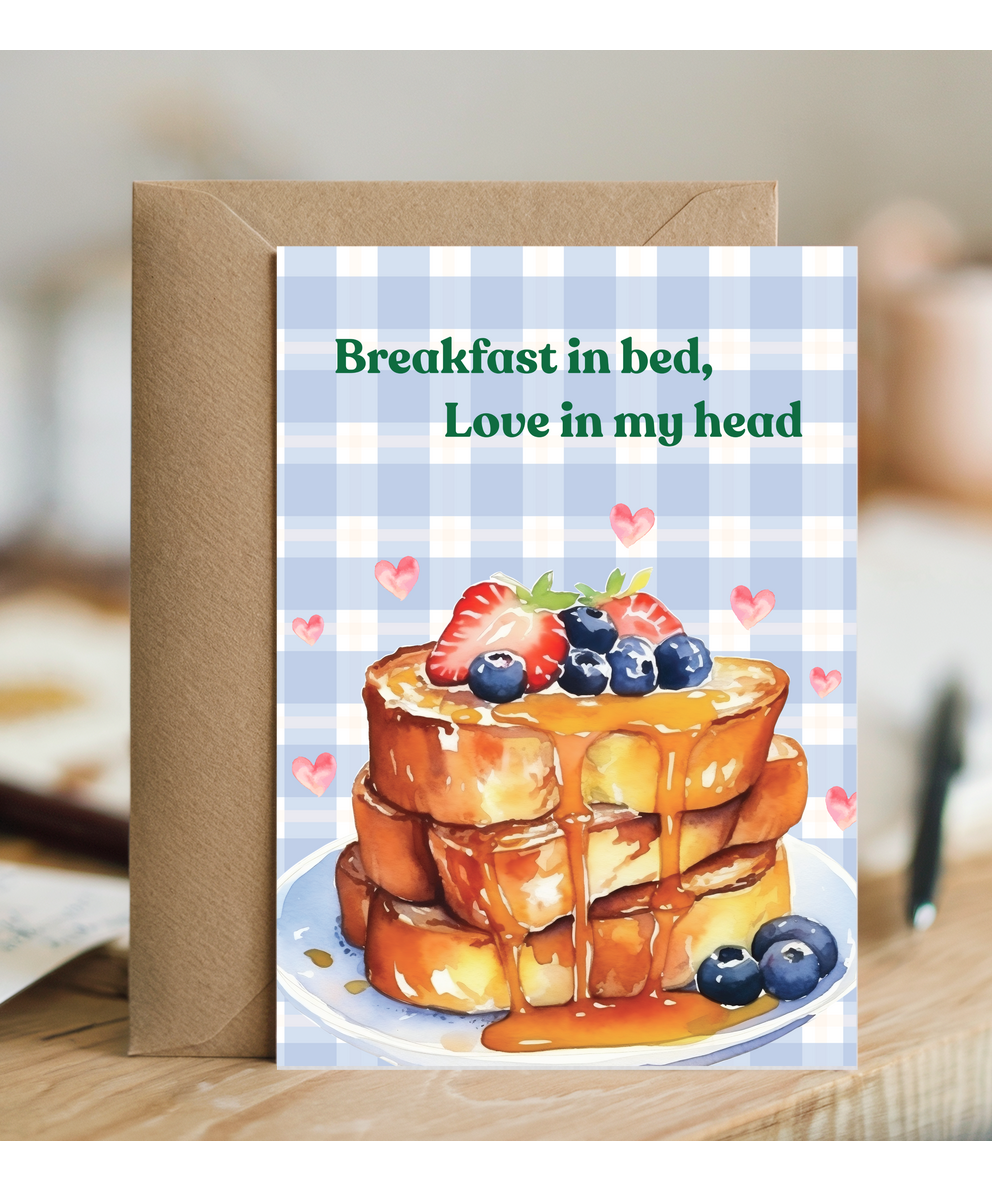 Breakfast in bed, Love in my head