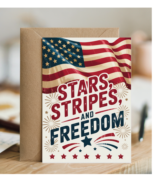 Stars, Stripes and freedom independance day