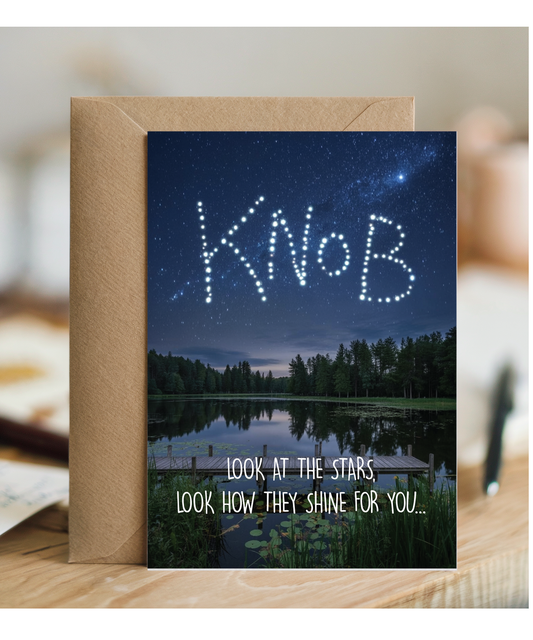 Look at the stars knob