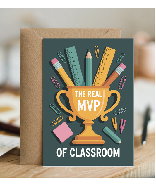 Teacher the best mvp of the classroom