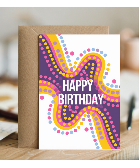 Colorful Abstract Dots and Lines