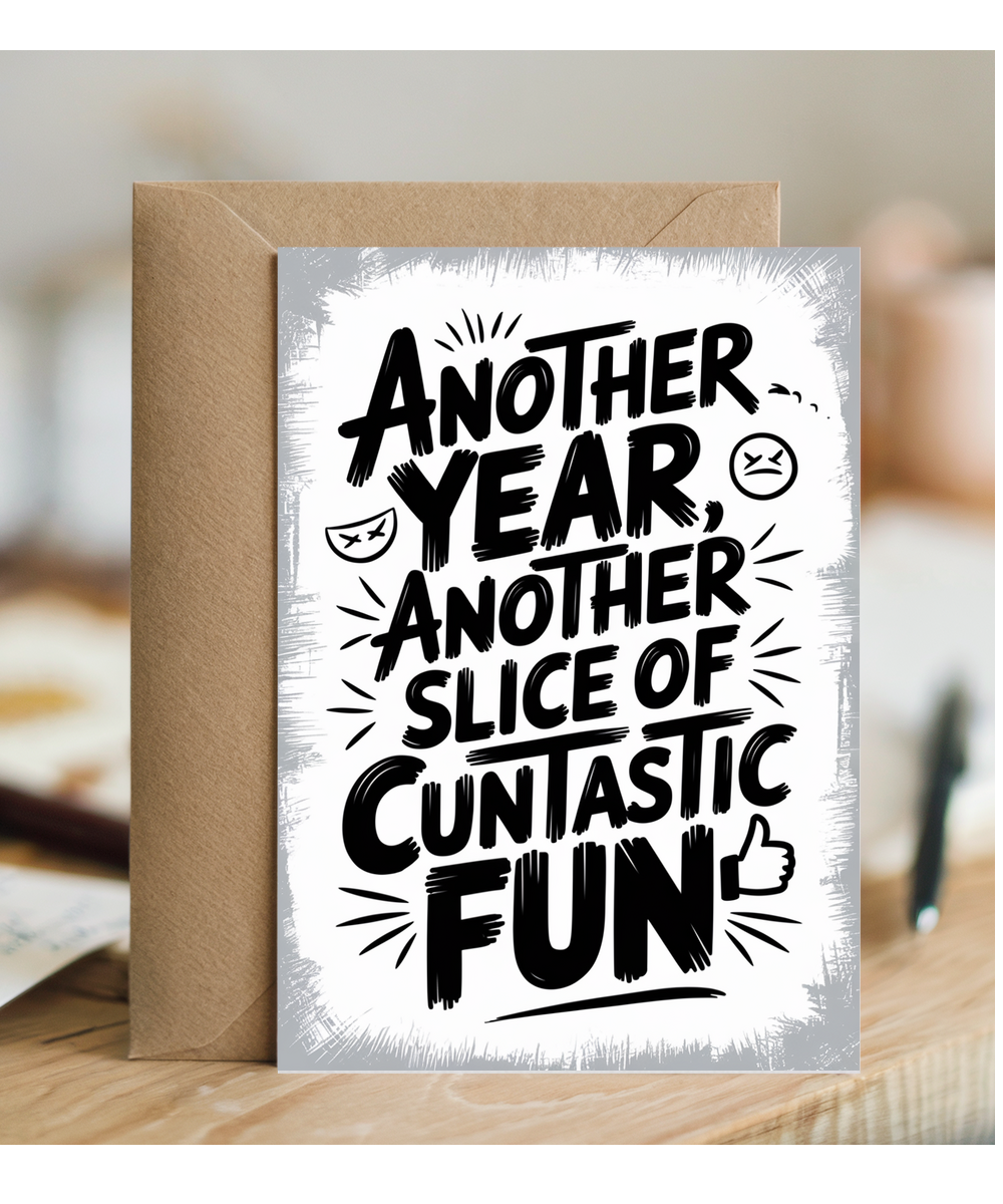Birthday Card C*ntastic Fun cheeky adults