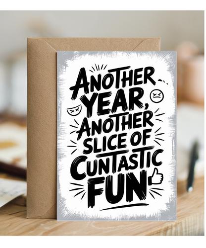 Birthday Card C*ntastic Fun cheeky adults