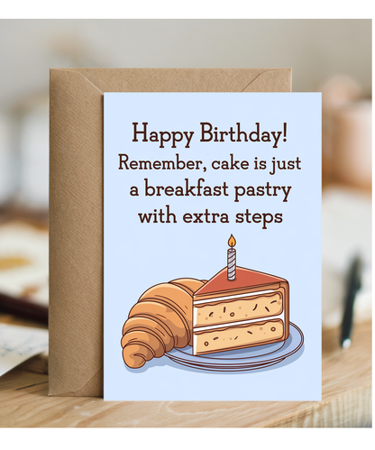 Happy Birthday Cake is Just a Breakfast Pastry