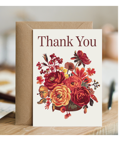 Thank You - Autumn Blossom