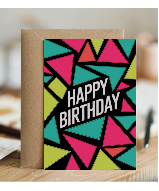 Colorful Triangular Design